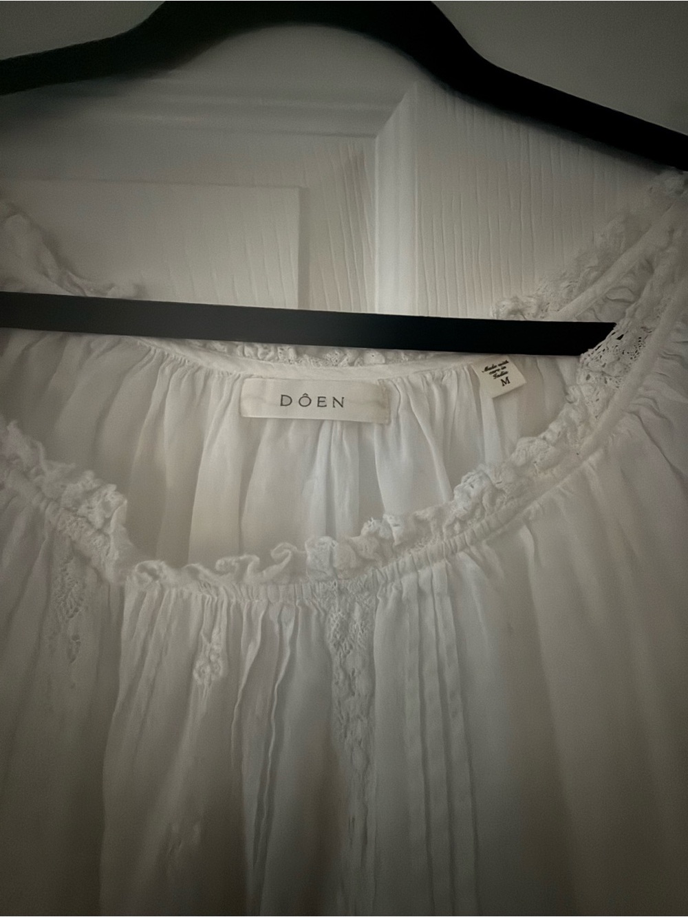 Doen Fredericka Blouse “ Salt” - Picture 3 of 7